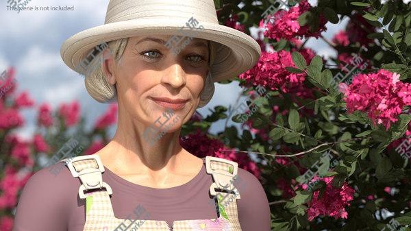 images/goods_img/20210312/Old Lady in Gardening Outfit 3D model/5.jpg